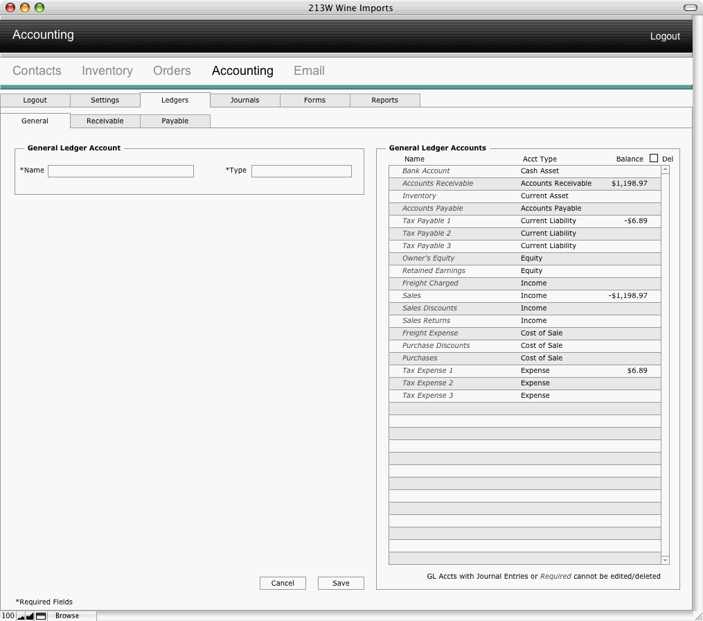 General Ledger