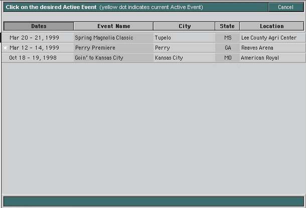active event Page