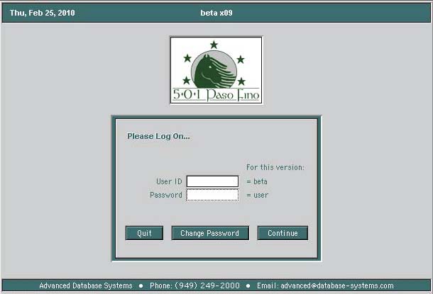 Password Page