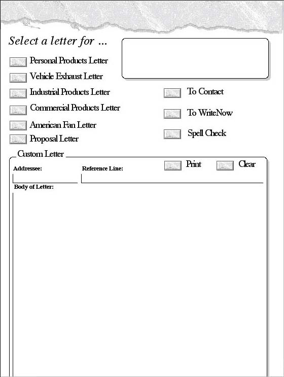 AAir Purification Systems Custom Letter