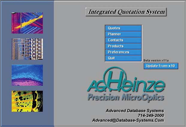 Main Menu
