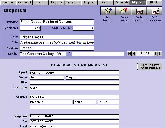 Dispersal