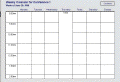 Calendar Weekly