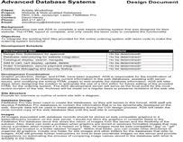 Design Document Page 1