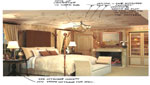 Italianate Master Bedroom