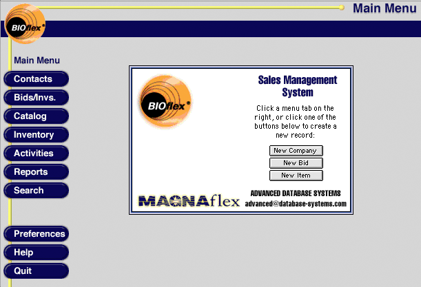 Main Menu