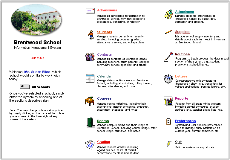 Main Menu