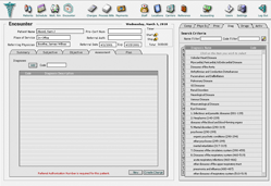 Encounter Assessment Diagnostic Codes