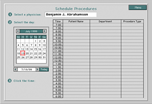 Schedule Procedures