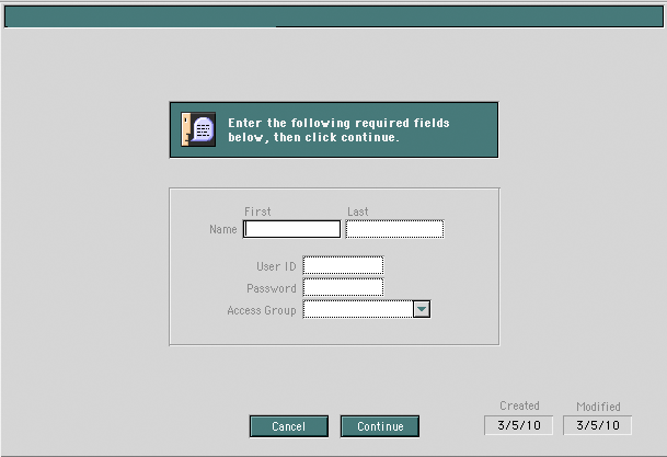 search with access levels