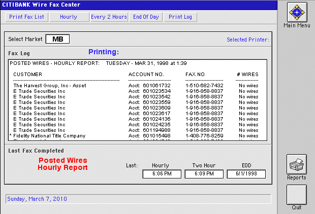 Wire Fax Center