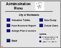 Admin Menu