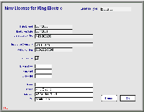 Business License Data Entry