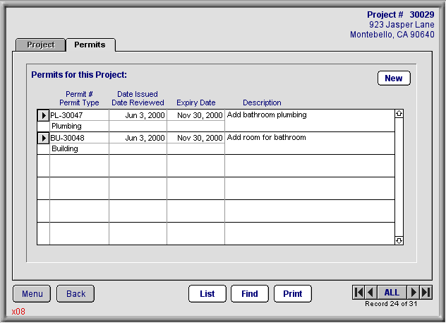 Project Permits