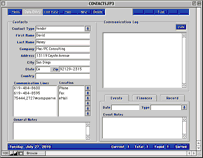 Contacts Data Entry