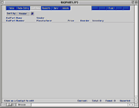 Parts List View