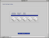 Parts Reports Menu