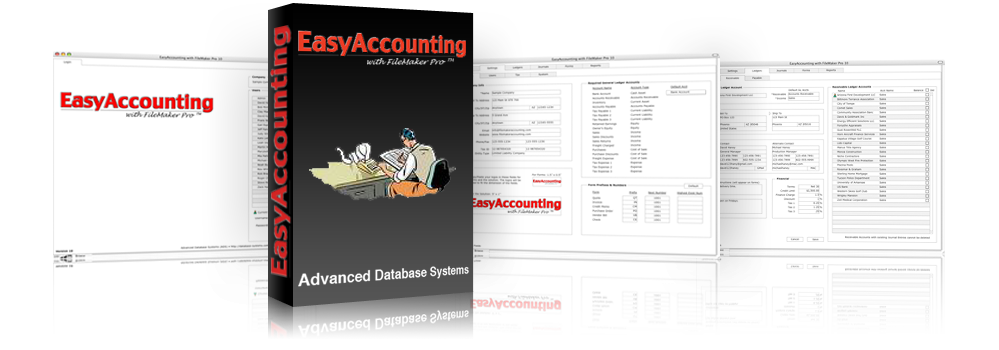 EasyAccounting with FileMaker Pro 10 & 11